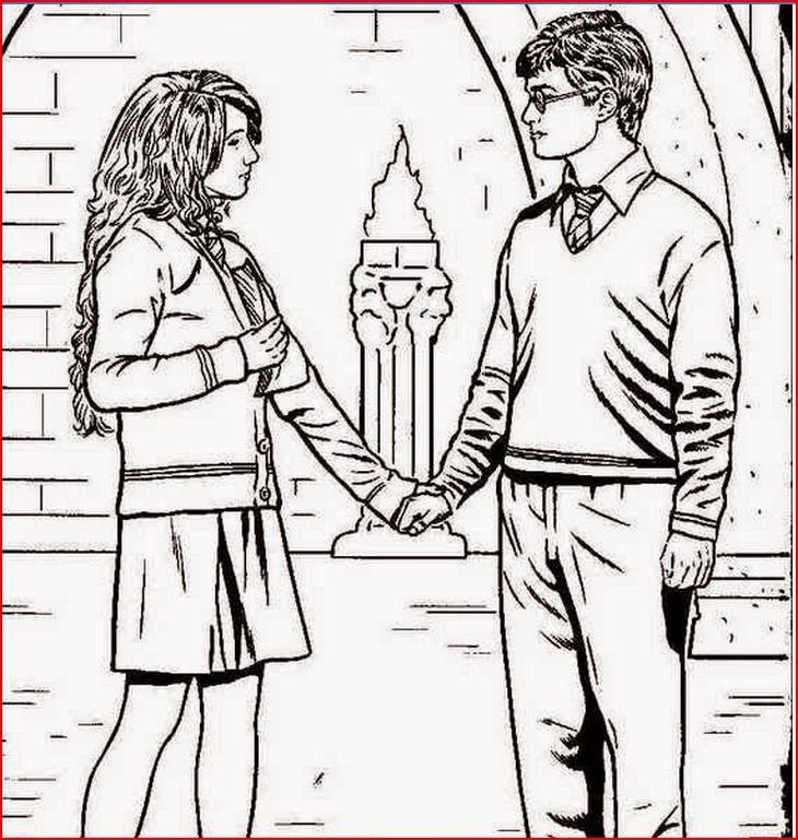 Harry Potter coloring page 4