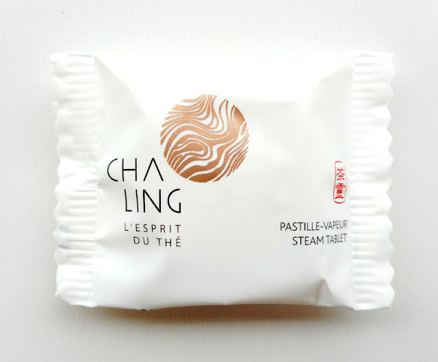 CHA LING - Thé Pu'Er  Pastille Vapeur Purifiante