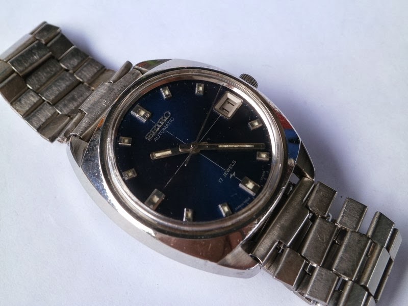 MyLocken Klasik: SEIKO Blue Dial 7005-7052 Circa 1970s- SOLD