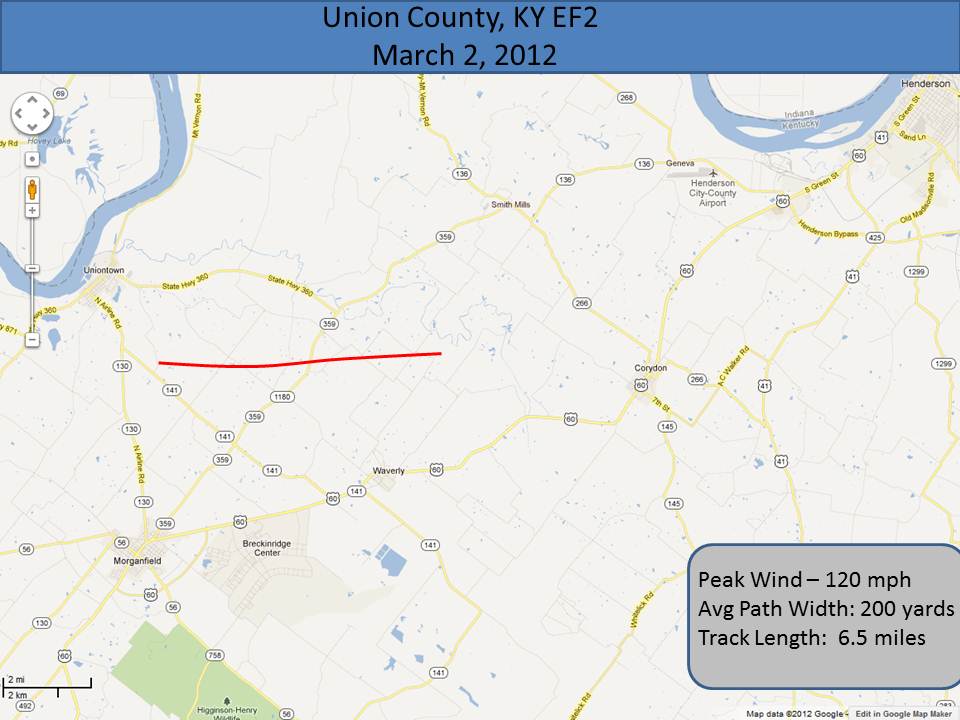The Original Weather Blog The Tornado Chronicles Uniontown, KY