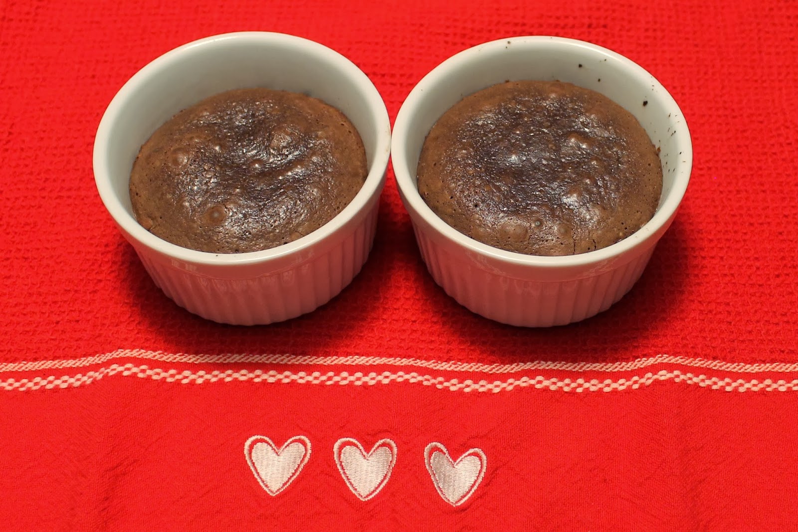 Chocolate Melting Cake for Two