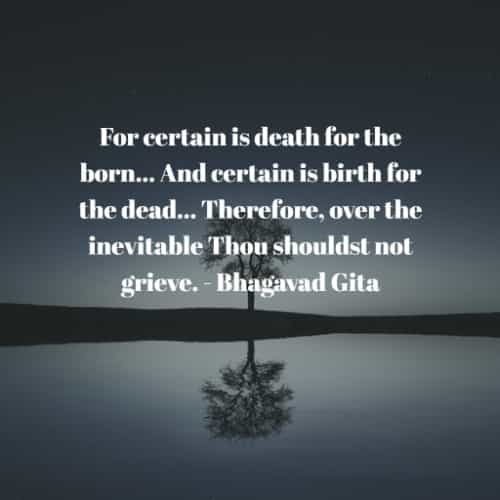 Bhagavad Gita Quotes On Death 65 Famous Quotes And Sayings By Bhagavad Gita