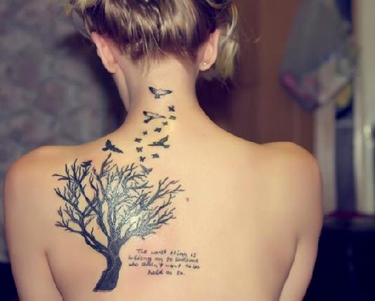 50 Awesome Tree Tattoo Designs