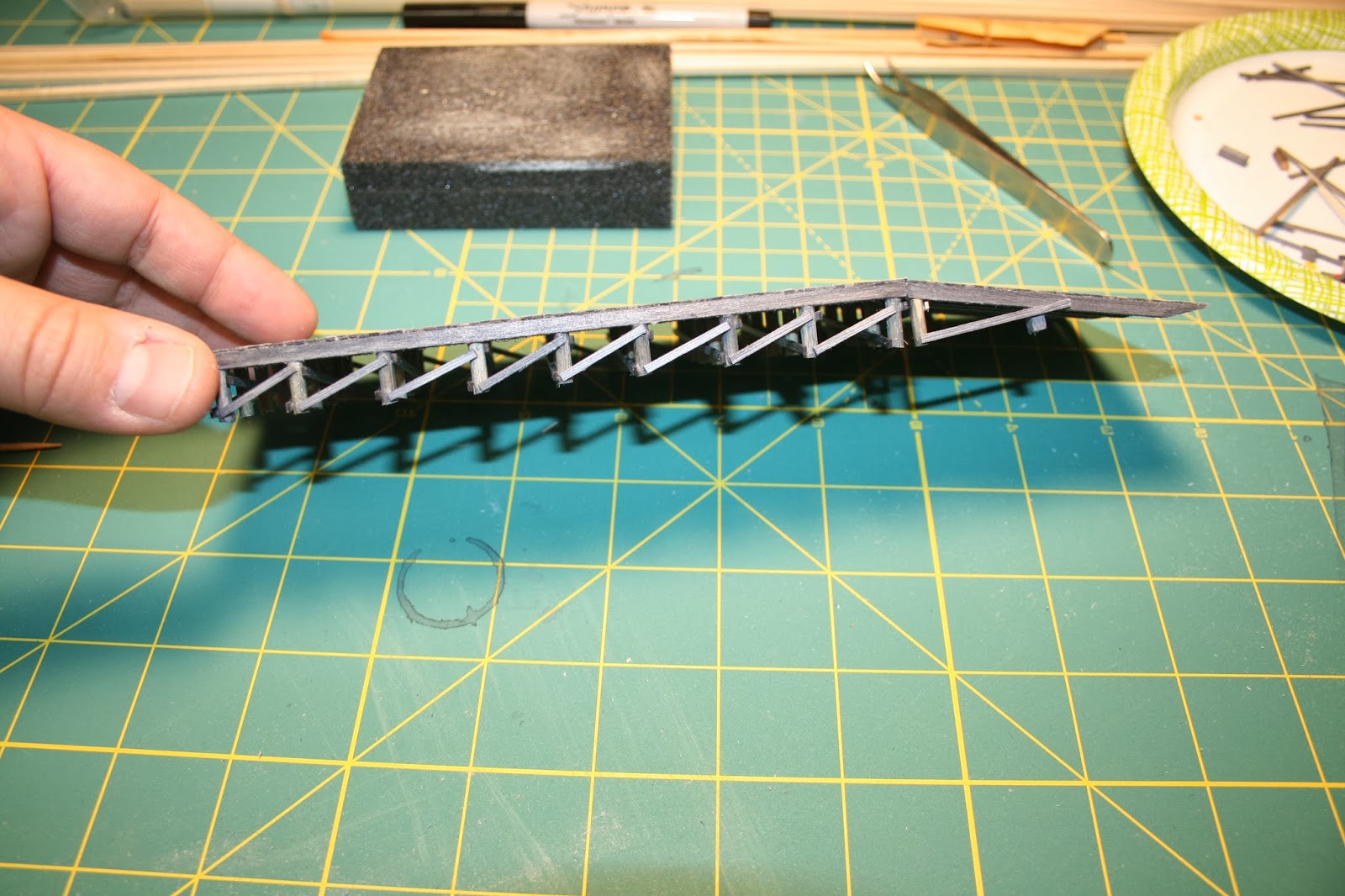 The Model Railroader's Notebook: Rick's Ramp Project 09 - Attaching the ...