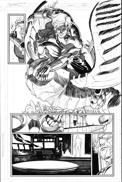 TALON #1 interior pages by Guillem March