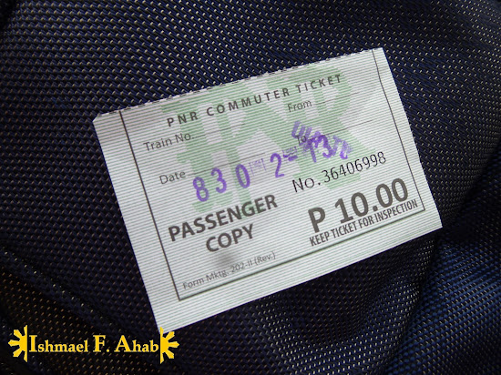 PNR Commuter Ticket