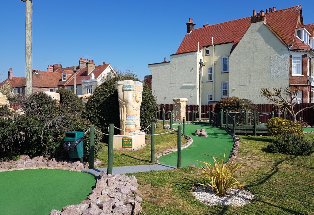 The Ham and Egger Files Crazy Golf in Felixstowe