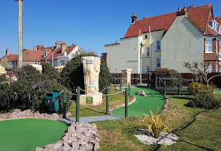 Fantasia Adventure Golf course in Felixstowe