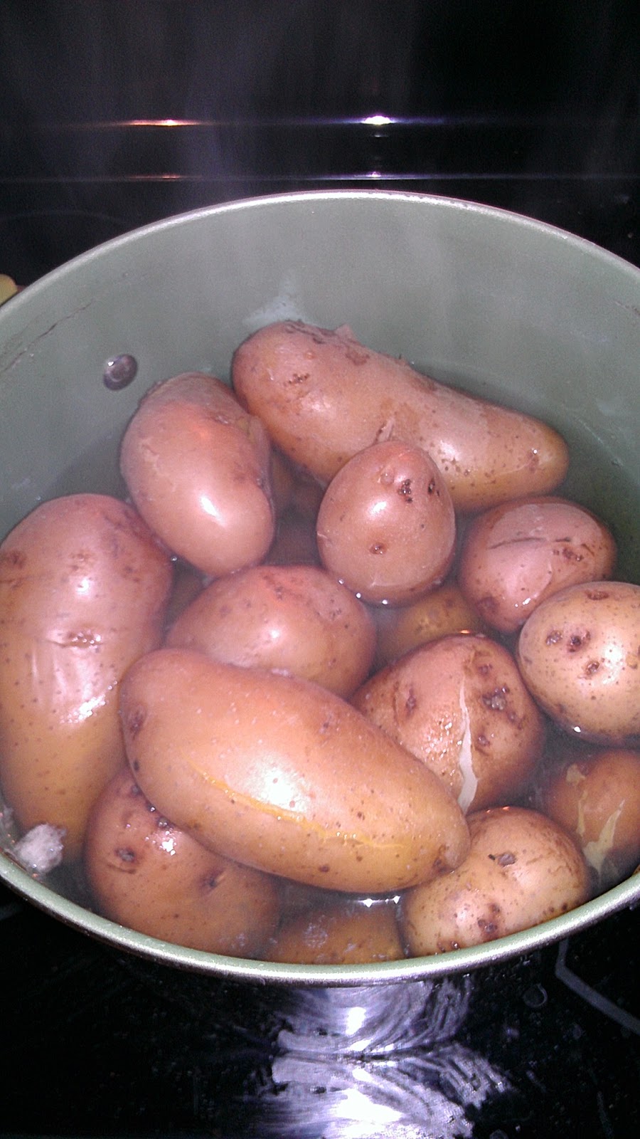 Baked Mashed Potatoes Baked "Mashed" Potatoes