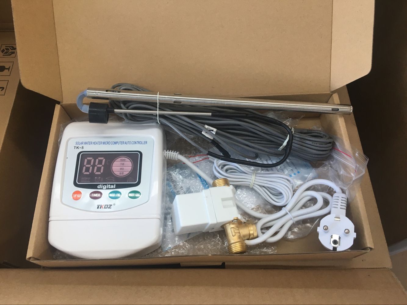 Solar water heater controller With CE certificate document TK5, TK7