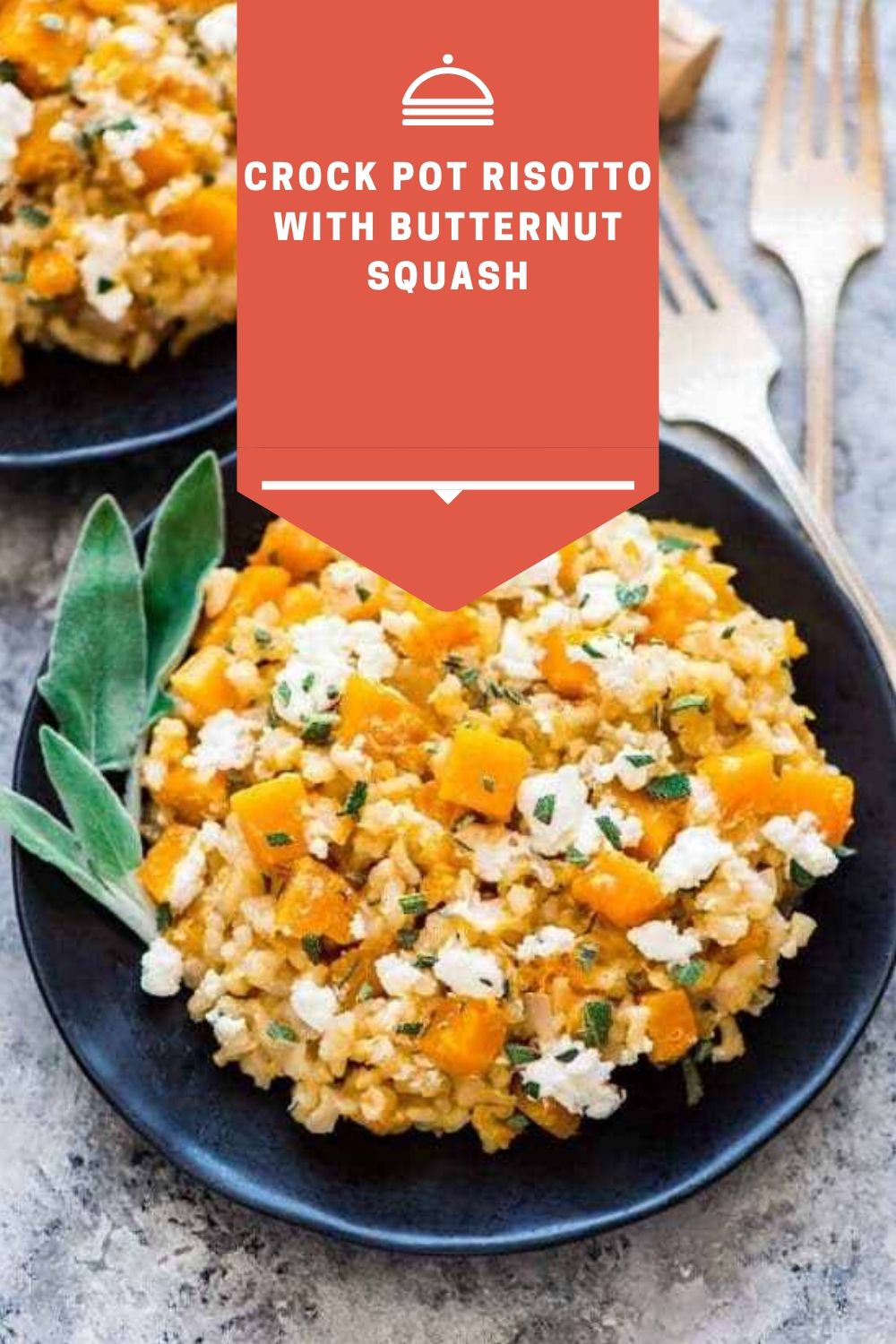Crock Pot Risotto with Butternut Squash