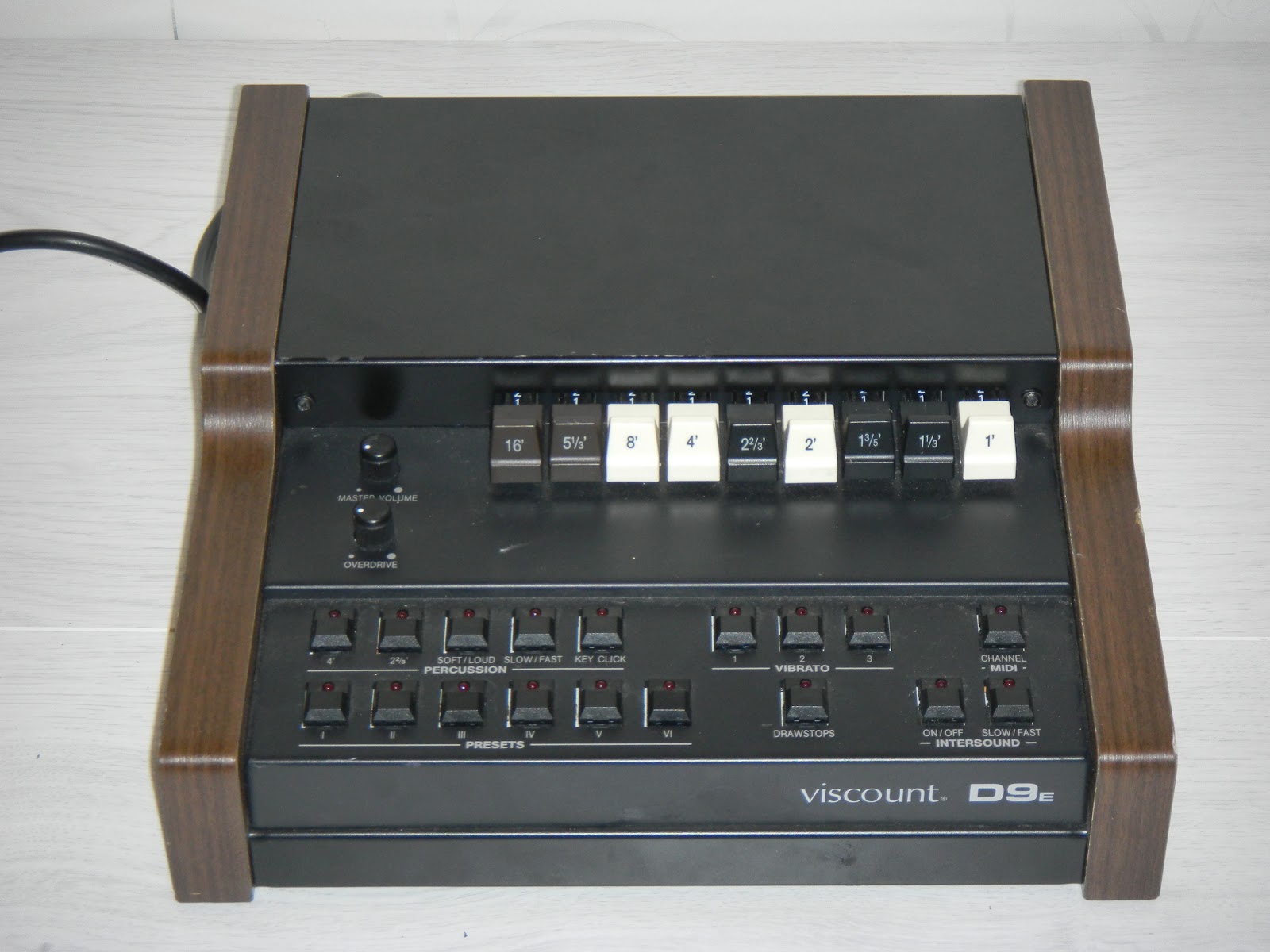 Infrequent Sound [sex.tex] technology Viscount D9E Drawbar Module