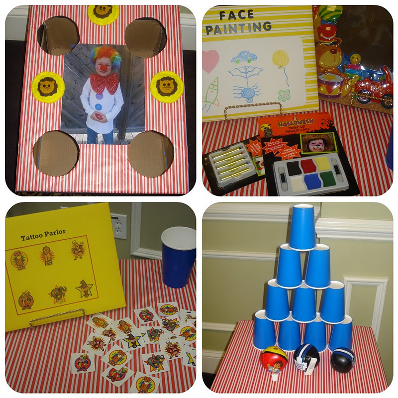 East Coast Mommy: DIY Circus Party... with easy and inexpensive DIY details