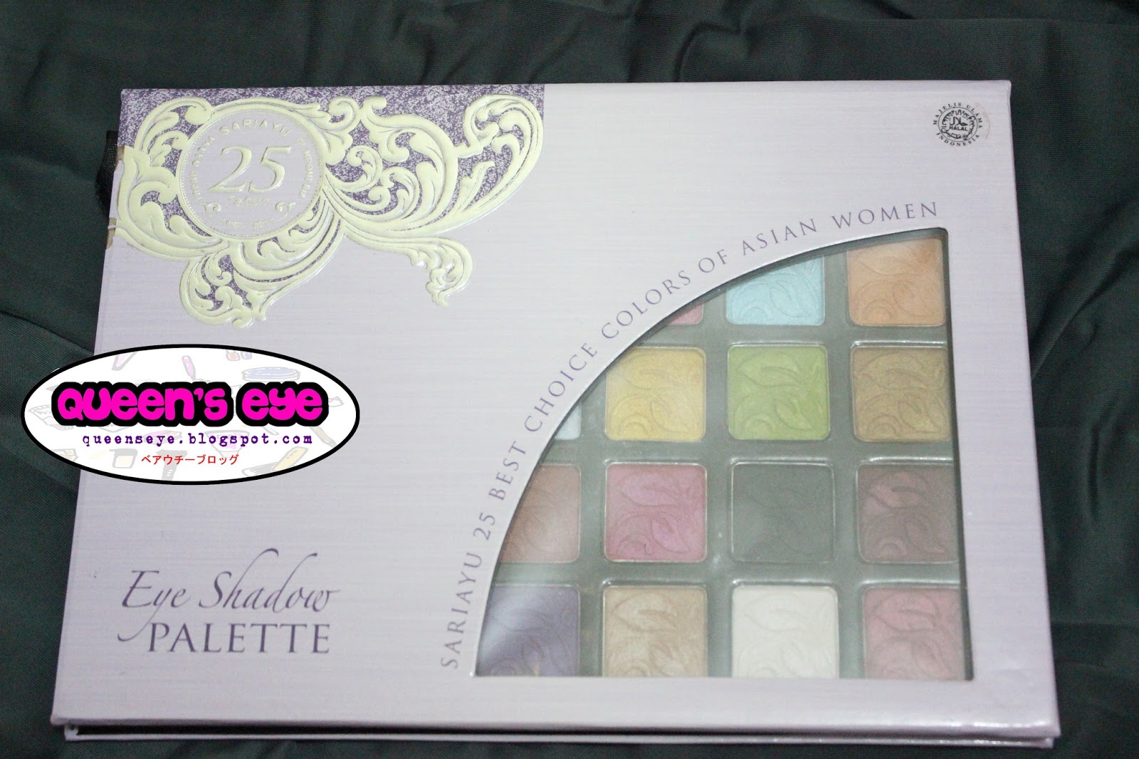 ღ Queen's Eye ღ SARI AYU 25th Anniversary Eyeshadow Palette