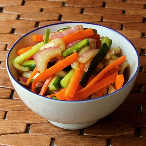 Cookistry Malaysian Pickled Vegetables SundaySupper