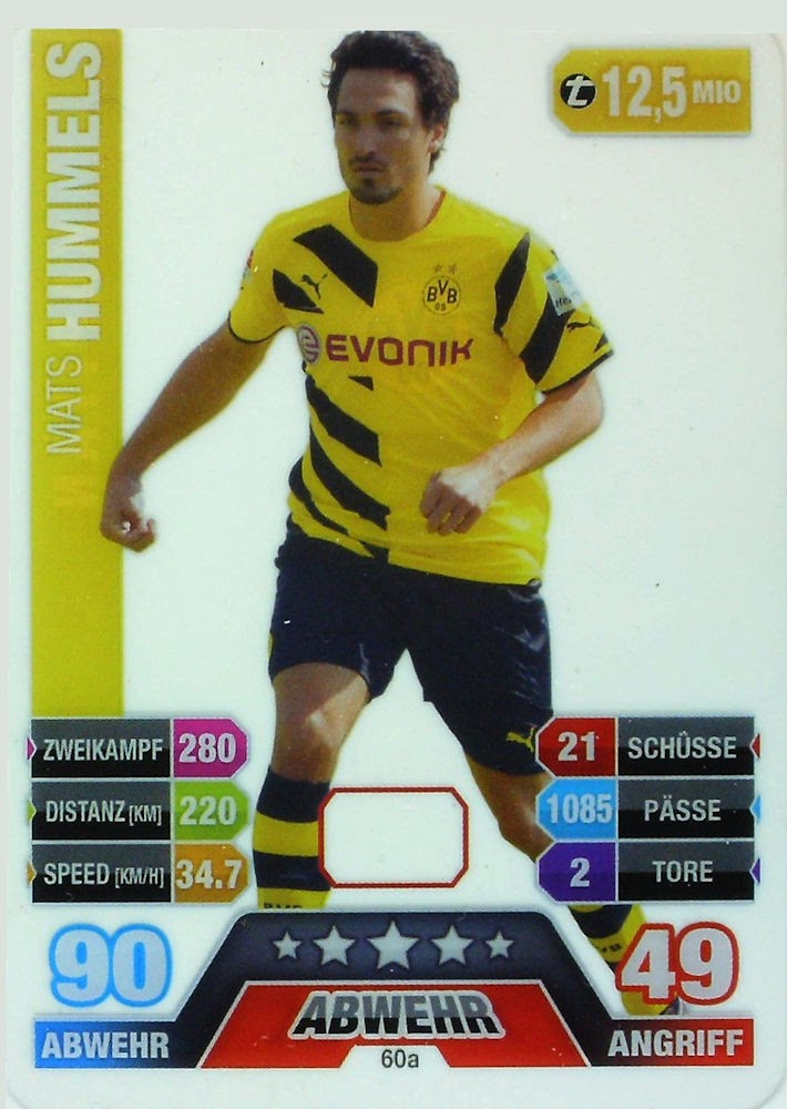 sticker 516-julian draxler Panini Champions League 2014//15