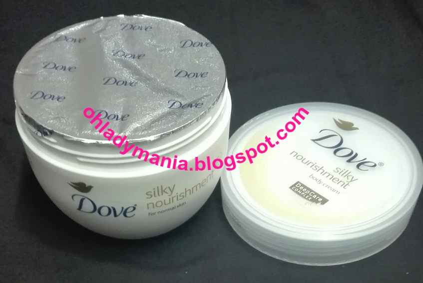Oh, Lady Mania! Review Dove Silky Nourishment Body Cream