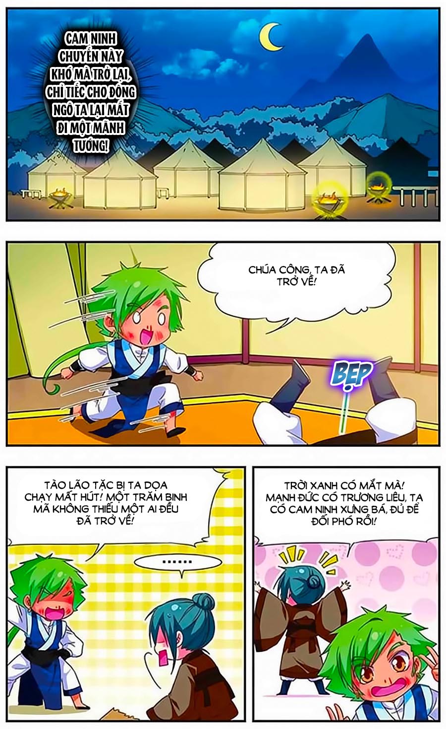 Manh Tam Quốc Chap 111 - Next Chap 112