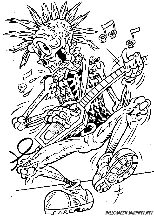 transmissionpress: Skull Rock Coloring Pages