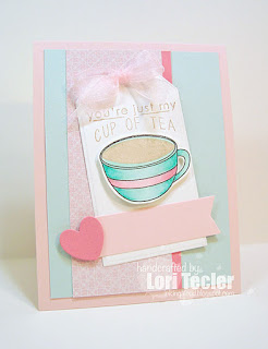 My Cup of Tea card-designed by Lori Tecler/Inking Aloud-stamps from Reverse Confetti