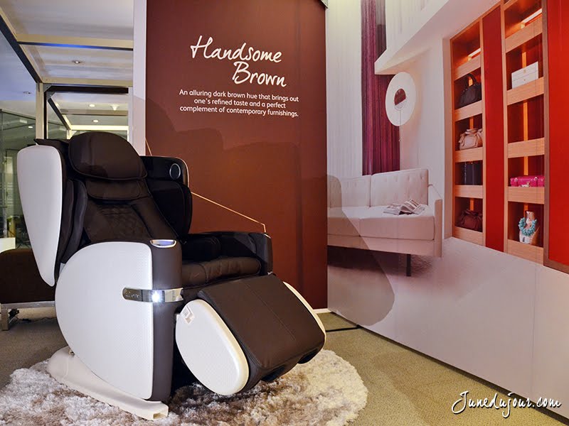real leather massage chair