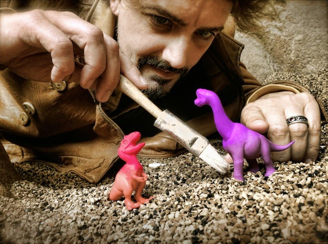 3D Printer Prints Dinosaurs 