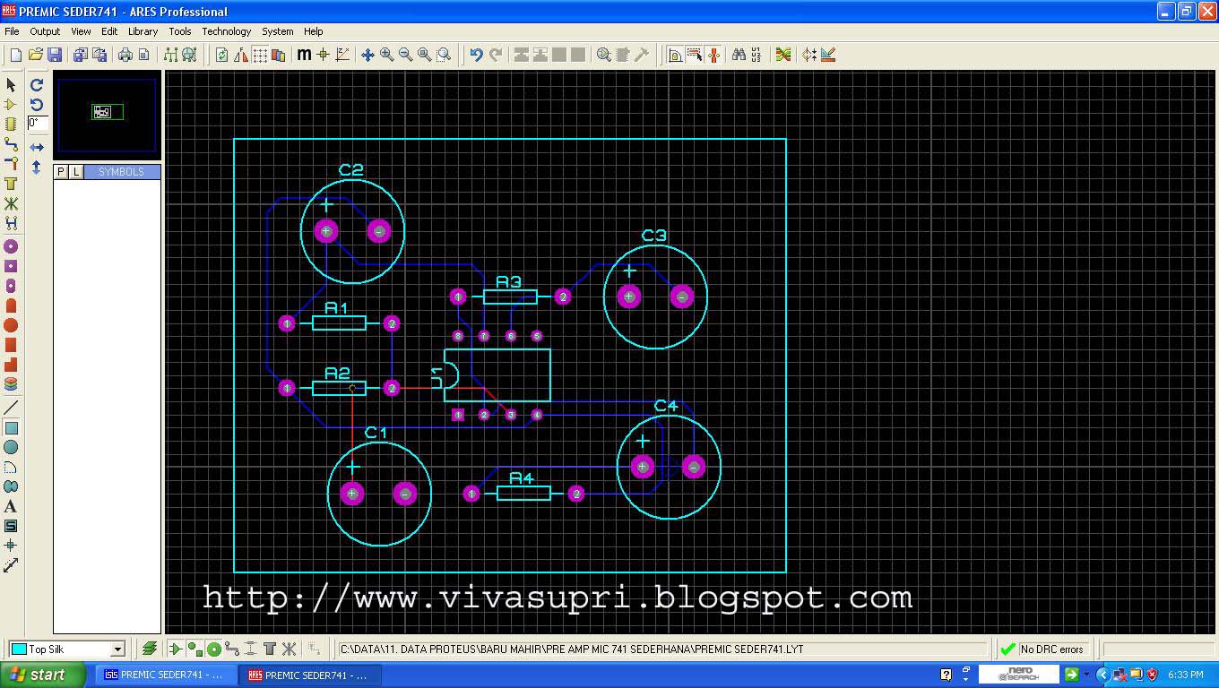Kreasi Elektronika Pre Amp Mikropon Sederhana Dengan 741