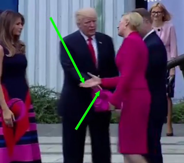 Tout le monde parle de ce moment entre Donald J. Trump et la première dame polonaise