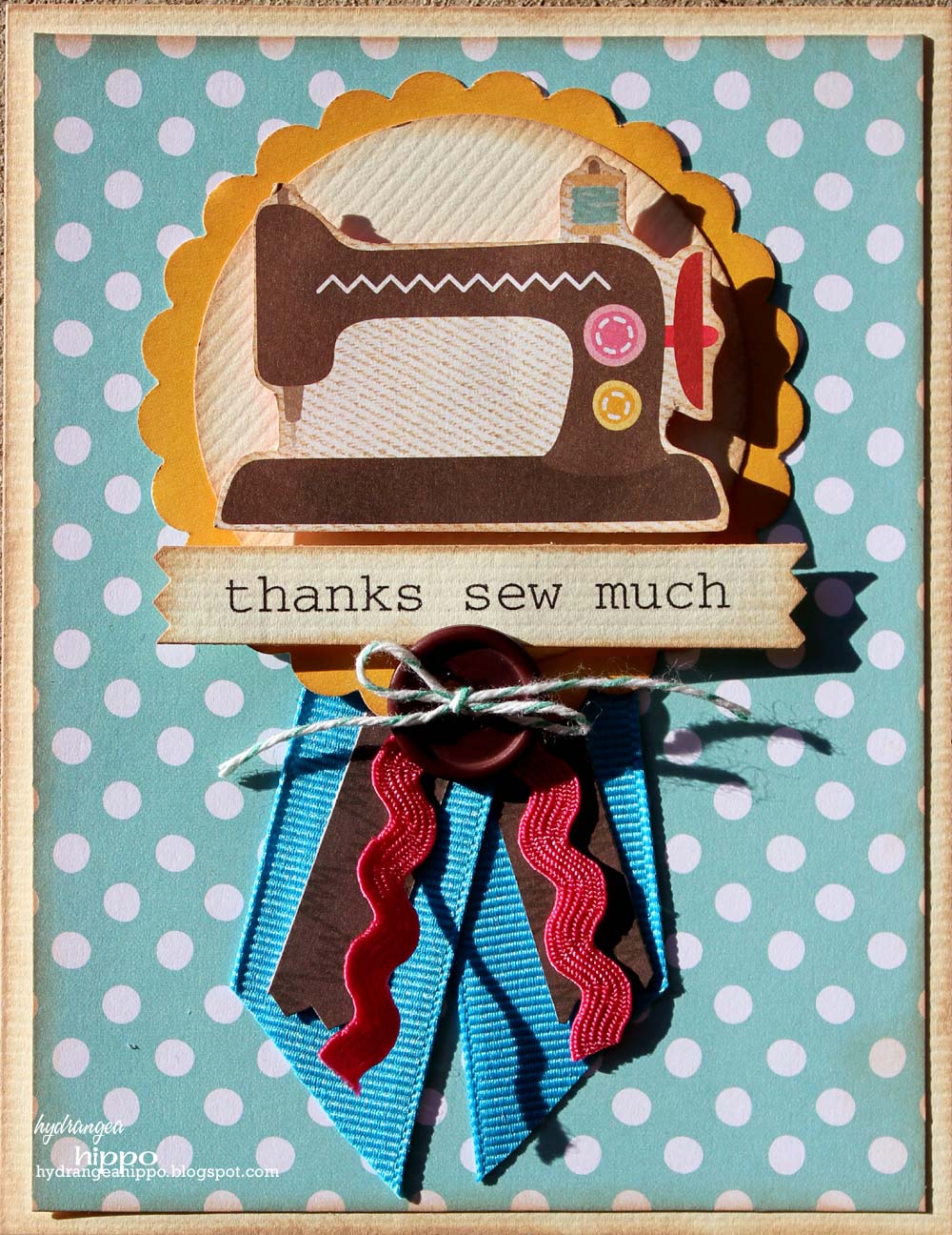 Sew Cute! Hydrangea Hippo by Jennifer Priest