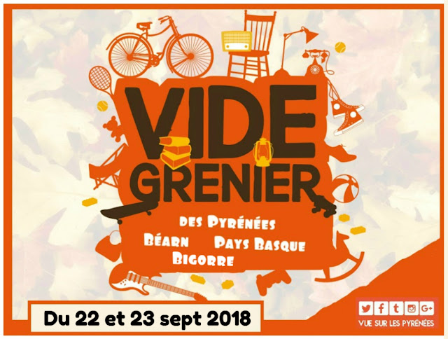 vide greniers Pyrénées 2018 septembre #1