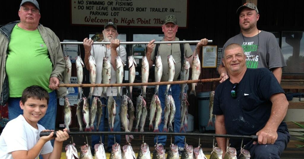 Lake Anna Striper Guide Journal Fishing In The Rain