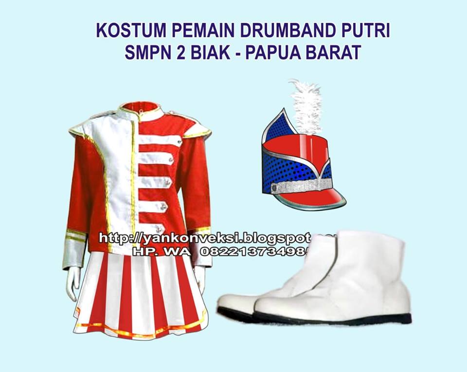 KOSTUM PEMAIN DRUMBAND