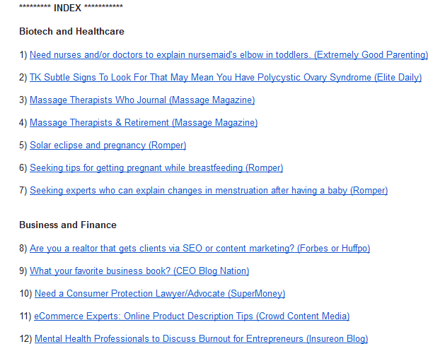 How to use HARO as a Blogger
