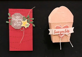 Stampin' Up! 7 Takeout Treat Box Projects ~ 2018 Holiday Catalog 