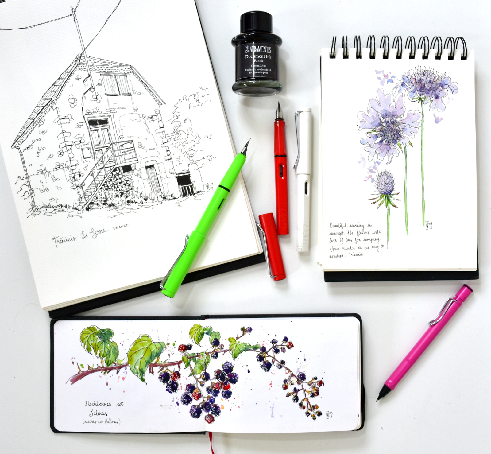 let's talk about pens and ink