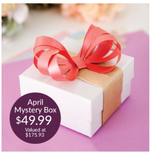 Nancy's Scrappin' and Stamps Premium April Mystery Box Now Available