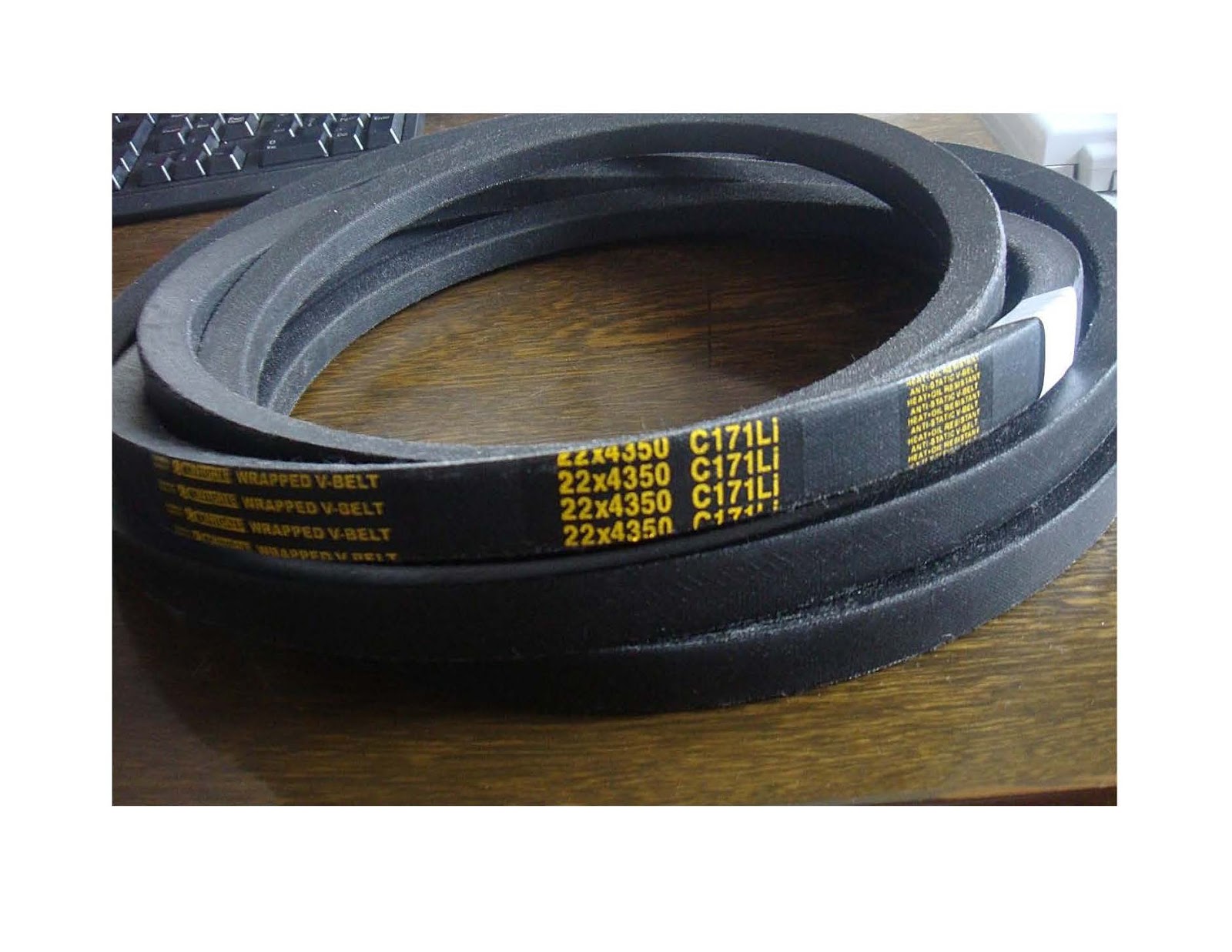 Macina Bearings and Belt What are spare parts?