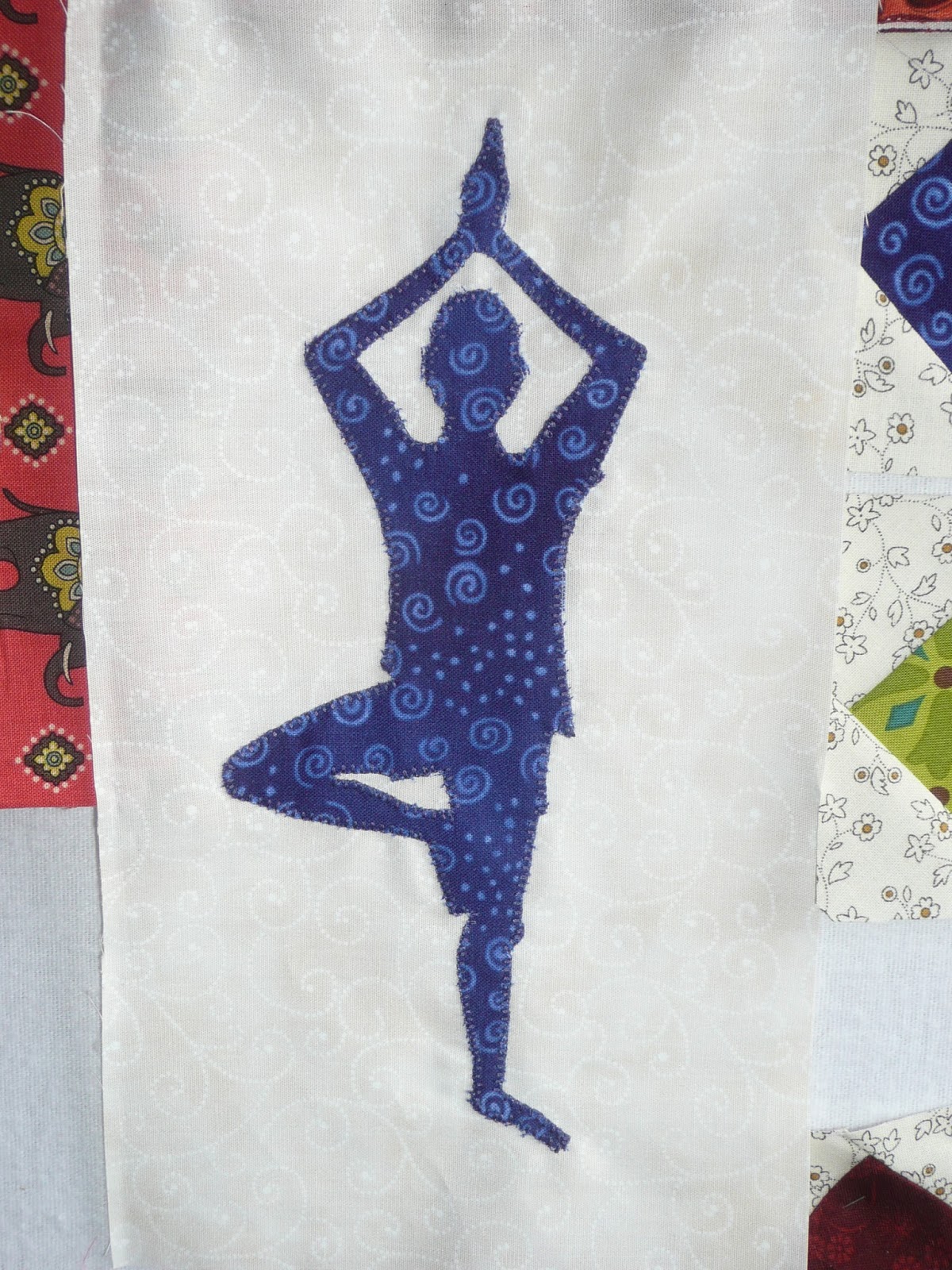 Mijn Quilt Avontuur! Yoga quilt, ontwerp proces.