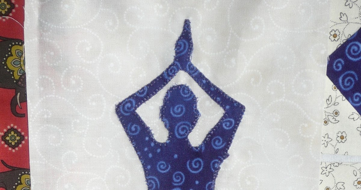 Mijn Quilt Avontuur! Yoga quilt, ontwerp proces.