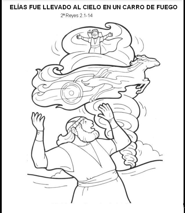 ELÍAS ES LLEVADO AL CIELO