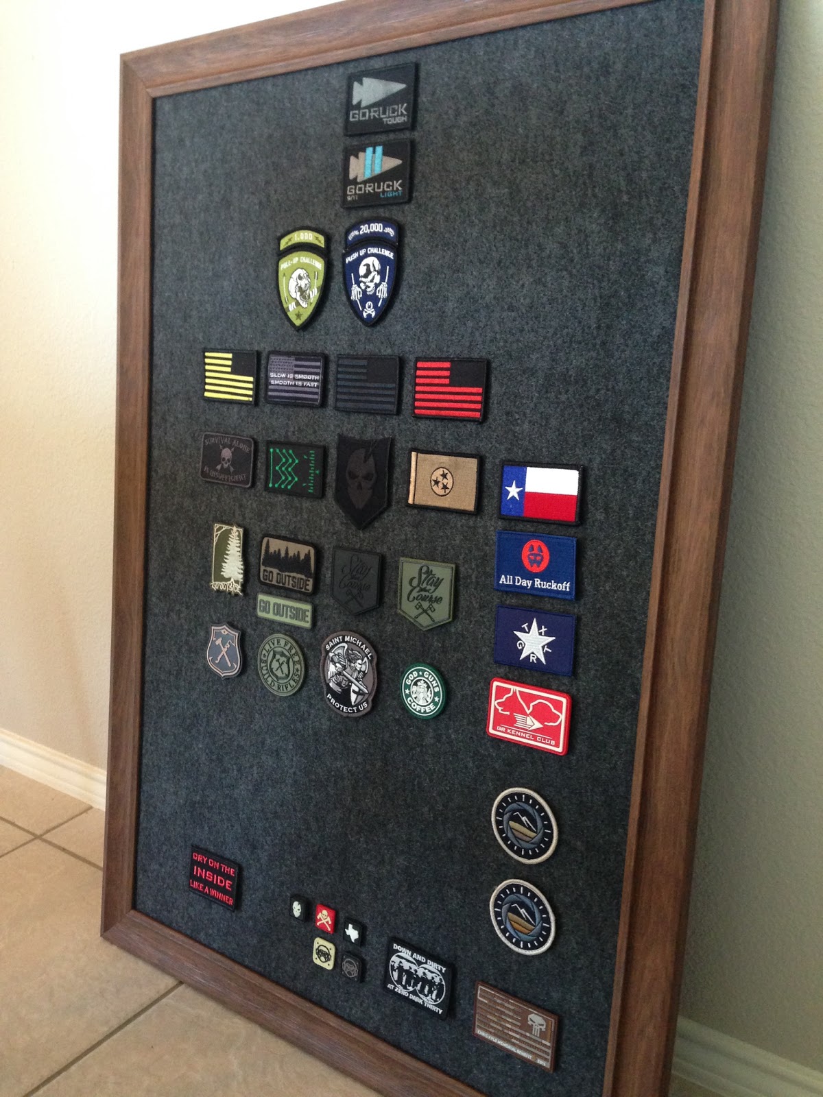 How to: make a morale patch board