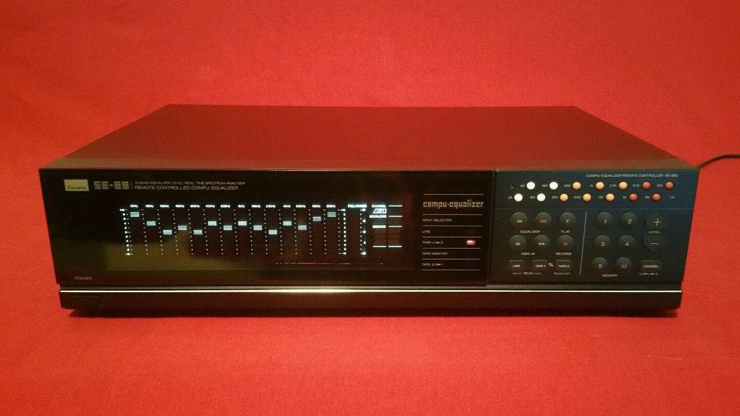 Sansui SE88 Digital Graphic Equalizer AudioBaza