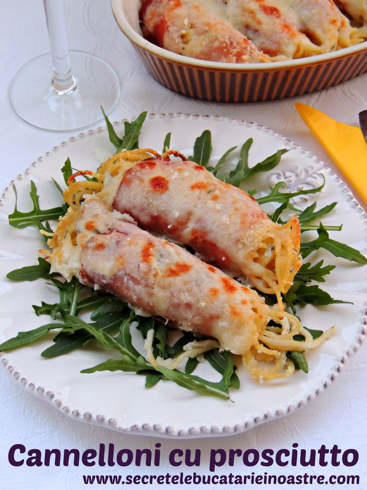 CANNELLONI CU PROSCIUTTO