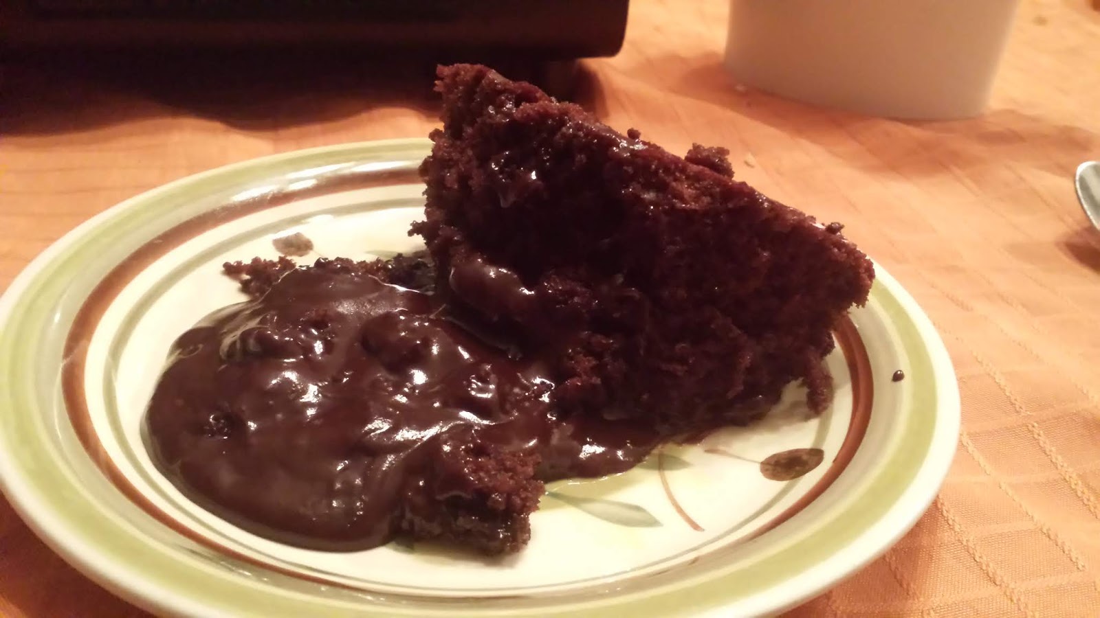 Les recettes de cuisine de Chantal POUDING AU CHOCOLAT À LA MIJOTEUSE