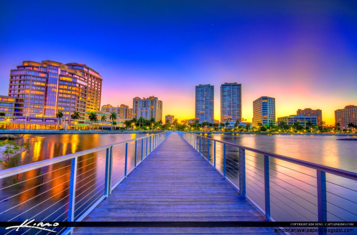 Cityscape Colors at West Palm Beach Downtown