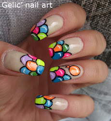 easter nail designs egg easy nails themed french funky balloon eggs gelic excellent manicure multicolored plain left hand right neon