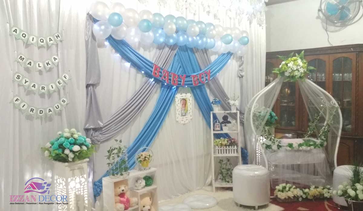 Jasa Dekorasi Aqiqah Banda Aceh Izzan Decor