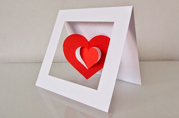 Surgir talento personal Cómo hacer una tarjeta 3D para San Valentin ~ lodijoella