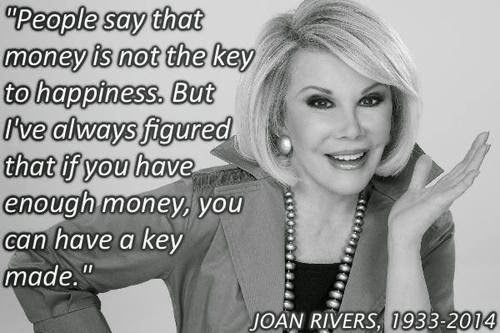 Las mejores frases de Joan Rivers/ Best Joan Rivers quotes | Princesa en  Bancarrota