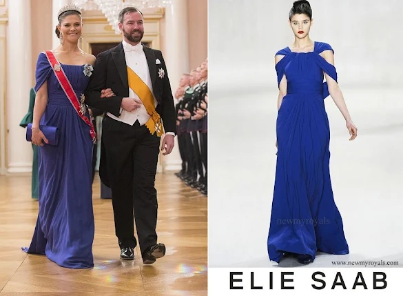 Crown Princess Victoria wore ELIE SAAB Gown